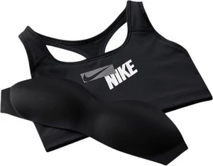 Топ жіночий Nike SWOOSH LOGO BRA PAD чорний CZ4443-010