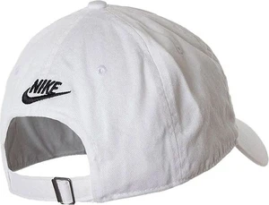 Бейсболка Nike NSW H86 CAP JDI WASH CAP белая CQ9512-100