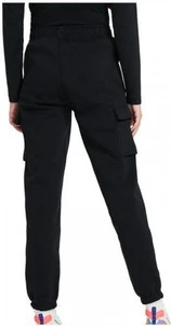 Спортивные штаны женские Nike NSW CARGO PANT LOOSE FLC UU черные DD3607-010