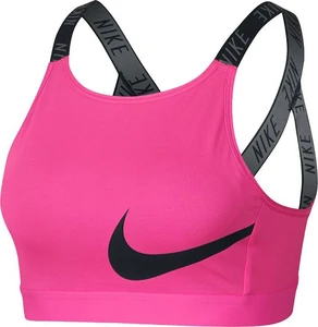Топік жіночий Nike CLASSIC LOGO BRA 2 чорно-рожевий BQ4808-686