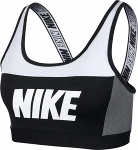 Топик женский Nike SPORT DISTRICT CLASSIC BRA черно-белый AQ0142-100