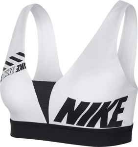 Топік жіночий Nike SPORT DISTRICT INDY PLUNGE біло-чорний AQ0138-100
