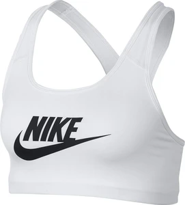 Топик женский Nike SWOOSH FUTURA BRA белый 899370-100