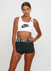 Топік жіночий Nike SWOOSH FUTURA BRA білий 899370-100