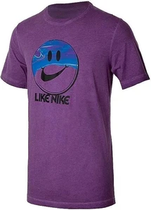 Футболка Nike NSW TEE SPBRK LIKE DYE фиолетовая DB6190-503