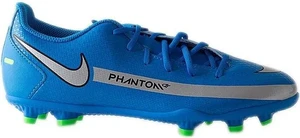 Бутсы детские Nike Phantom GT Club FG/MG сине-серые CK8479-400