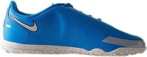 Сороконожки (шиповки) детские Nike Phantom GT Club TF сине-серые CK8483-400