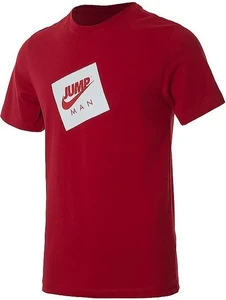 Футболка Nike Jordan JUMPMAN BOX SS CREW червоно-біла DD0963-687