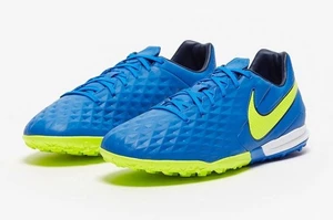 Сороконіжки Nike Tiempo Legend 8 Pro TF синьо-жовті AT6136-474