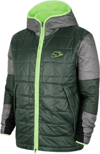 Куртка Nike NSW SYN FIL JKT FLEECE LND зелено-серая CU4422-337