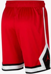 Шорты Nike Jordan JUMPMAN DIAMOND SHORT красно-черно-белые CV6022-687