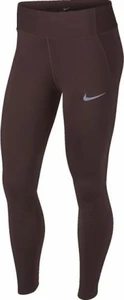 Лосины женские Nike EPIC LUX RUNNING TIGHTS коричневые AJ8758-233