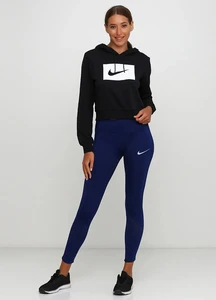 Лосины женские Nike EPIC LUX RUNNING TIGHTS синие AJ8758-492