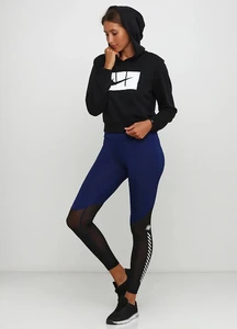Лосини жіночі Nike ONE SPORT DISTRICT 7/8 синьо-чорні AQ0389-492
