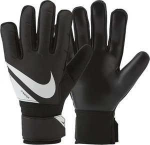 Вратарские перчатки подростковые Nike Goalkeeper Match черно-белые CQ7795-010
