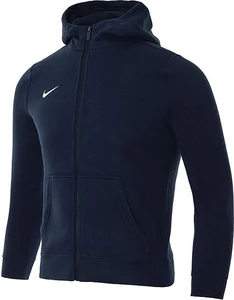 Толстовка підліткова Nike Team Club 19 Full-Zip Hoodie Lifestyle синя AJ1458-451
