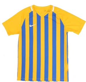 Футболка подростковая Nike STRIPED DIVISION III желто-синяя 894102-740