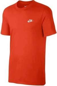 Футболка Nike Sportswear Tee Club Embroidered FTRA помаранчева 827021-816
