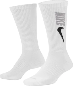 Носки Nike EVERYDAY PLUS CUSH CREW 3 белые DD1526-100 (3 пары)