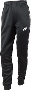 Спортивные штаны подростковые Nike NSW REPEAT PK JGGR черные DD4008-010
