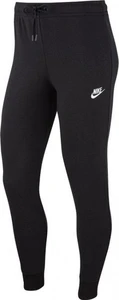 Спортивные штаны женские Nike NSW ESSNTL PANT TIGHT FLC MR черные BV4099-010