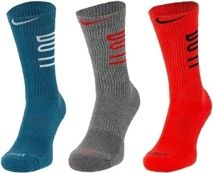 Шкарпетки Nike EVERYDAY PLUS CUSH CREW різнокольорові 3 пари CZ0505-905