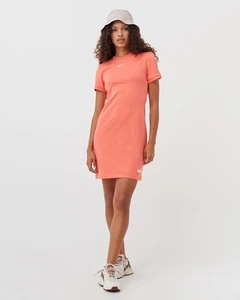 Платье женское Nike NSW ICN CLSH SS DRSS розовое DD5044-814