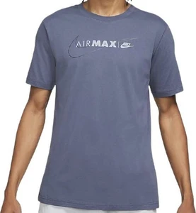 Футболка Nike NSW AIR MAX SS TEE синяя DJ5070-437