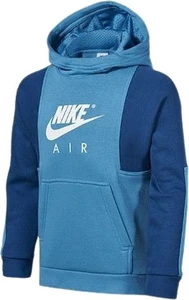 Толстовка підліткова Nike AIR PO блакитна DD8712-469