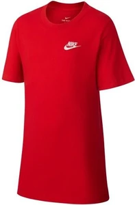 Футболка подростковая Nike TEE EMB FUTURA красная AR5254-657