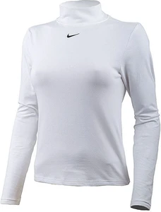 Жіночий лонгслів Nike ESSNTL MOCK LS TOP білий DD5882-100