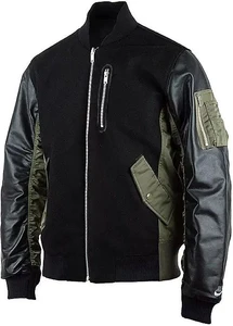 Куртка двостороння Nike TF WHITE SPACE DSTYR JKT чорно-зелена DD6773-010