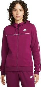 Олимпийка (мастерка) женская с капюшоном Nike MLNM ESSNTL FLC FZ HDY розовая CZ8338-610