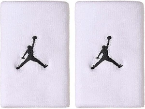 Напульсники Nike Jordan JUMPMAN WRISTBANDS 2 PK белые J.KN.01.101.OS