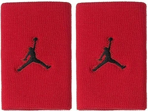Напульсники Nike Jordan JUMPMAN WRISTBANDS 2 PK GYM червоні J.KN.01.605.OS