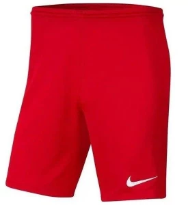 Шорты футбольные Nike DRY PARK III SHORT NB K красные BV6855-657