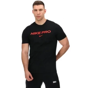 Футболка Nike DB TEE NIKE PRO FS черная DO2188-010