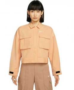 Куртка женская Nike ESSNTL WVN JKT FIELD оранжевая DM6243-851