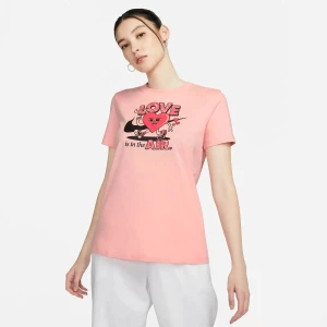 Футболка жіноча Nike TEE SS VDAY рожева DN5878-697