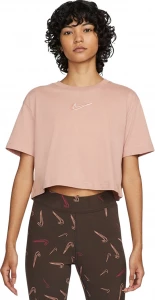 Жіноча футболка Nike CROP SS TEE PRNT рожева DO2558-609