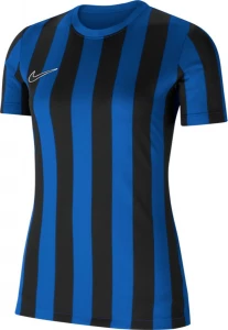 Жіноча футболка Nike DF STRP DVSN IV JSY SS синьо-чорна CW3816-463