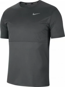 Футболка для тенниса Nike DF RUN TOP SS серая CJ5332-070