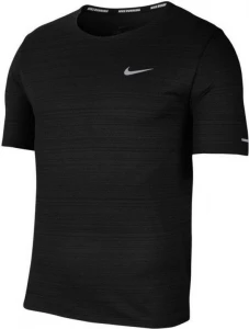 Футболка Nike DF MILER TOP SS черная CU5992-010