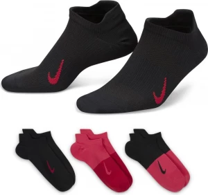 Носки спортивные женские Nike EVERYDAY PLUS LTWT NS 3PR разноцветные CV2964-913