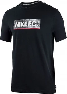 Футболка Nike FC TEE SEASONAL BLOCK черная DH7444-010