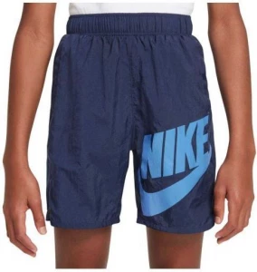 Шорты подростковые Nike B NSW WOVEN HBR SHORT темно-синий DO6582-410