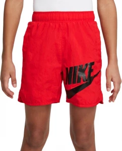 Шорты подростковые Nike B NSW WOVEN HBR SHORT красные DO6582-657