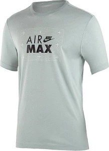 Футболка Nike M NSW AIR MAX SS TEE серая DO7239-013