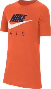 Футболка подростковая Nike B NSW TEE Nike AIR FA20 1 оранжевая CZ1828-817