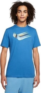 Футболка Nike M NSW 12 MO SWOOSH TEE синяя DN5243-407